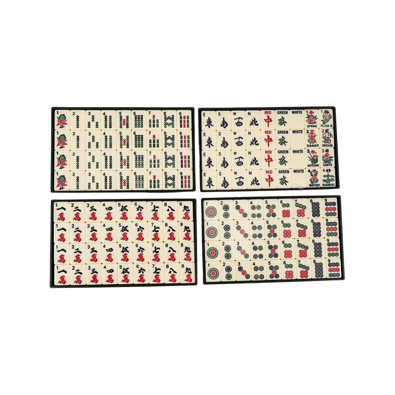 Mahjong estilo americano de una pieza