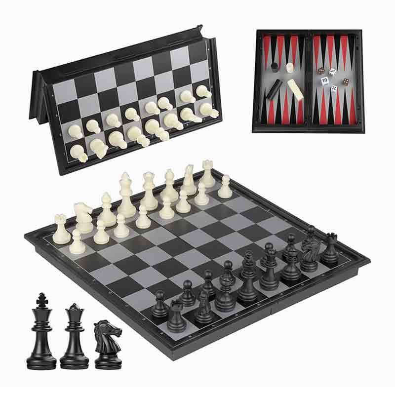 Juego de ajedrez tamaño viaje