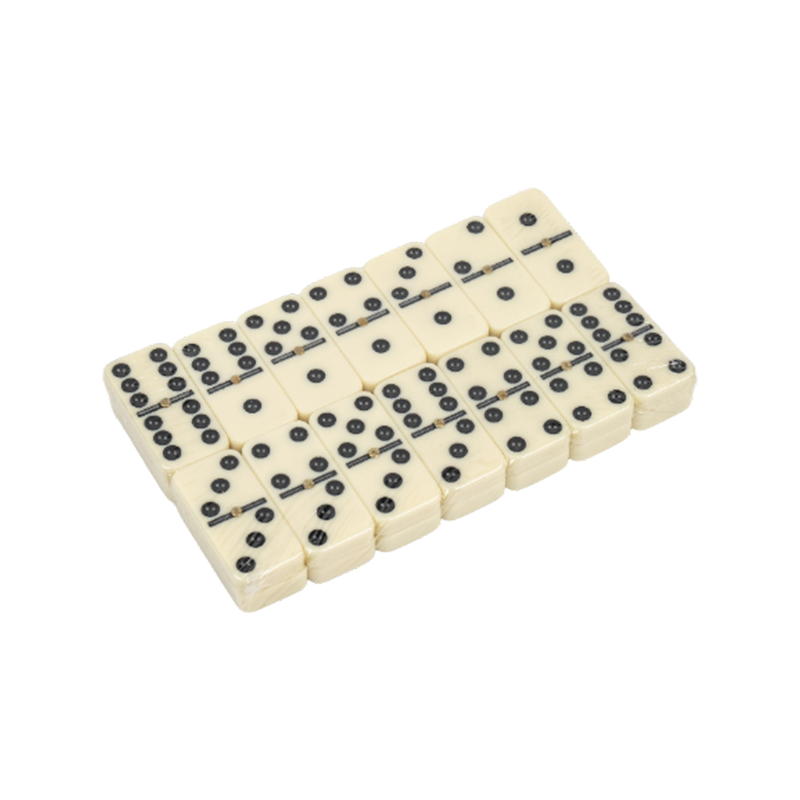 Juegos de mesa de Dot Dominoes acrílicos de plástico